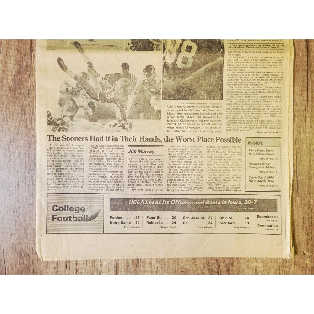 1981 Sep 27: LA Times Sports Astros Nolan Ryan 5th No-Hitter Passing Koufax! MLB
